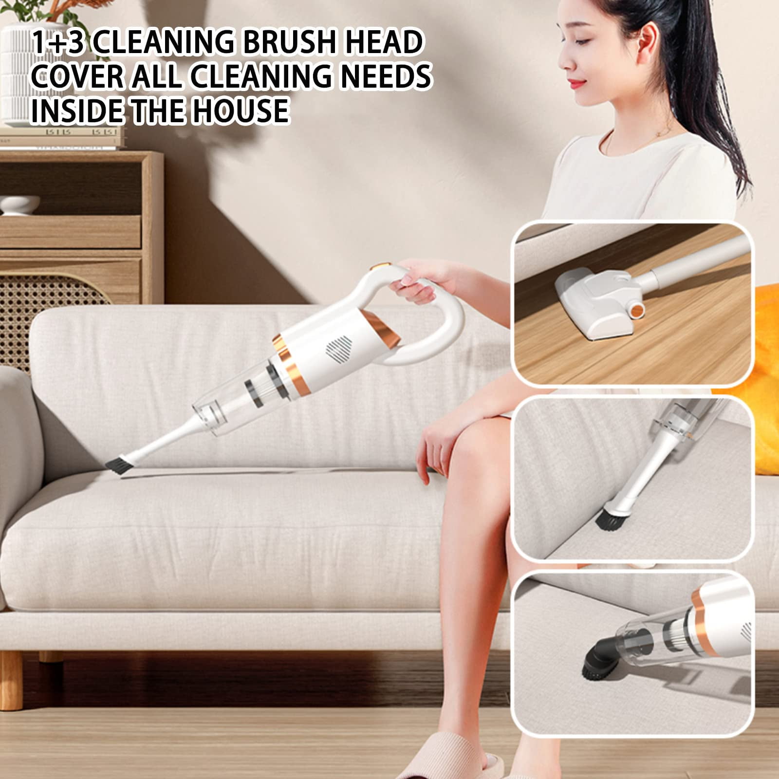 Duronic VC8/BK Stick Vacuum Cleaner, Energy Class A+