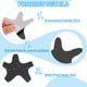 thumbnail image 3 of Pegatinas antideslizantes para bañera Uxcell, pegatinas antideslizantes para ducha con adhesivos y raspador para bañera y ducha negras, 3 of 7