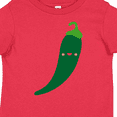 thumbnail image 4 of Inktastic Green Chili Pepper Kawaii Boys or Girls Toddler T-Shirt, 4 of 5