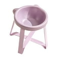 thumbnail image 4 of Cuenco de cerámica para gatos con soporte, plato de comida para gatos extraíble, comedero para gatos de interior, cachorros de razas pequeñas y , Versión alta, 4 of 8
