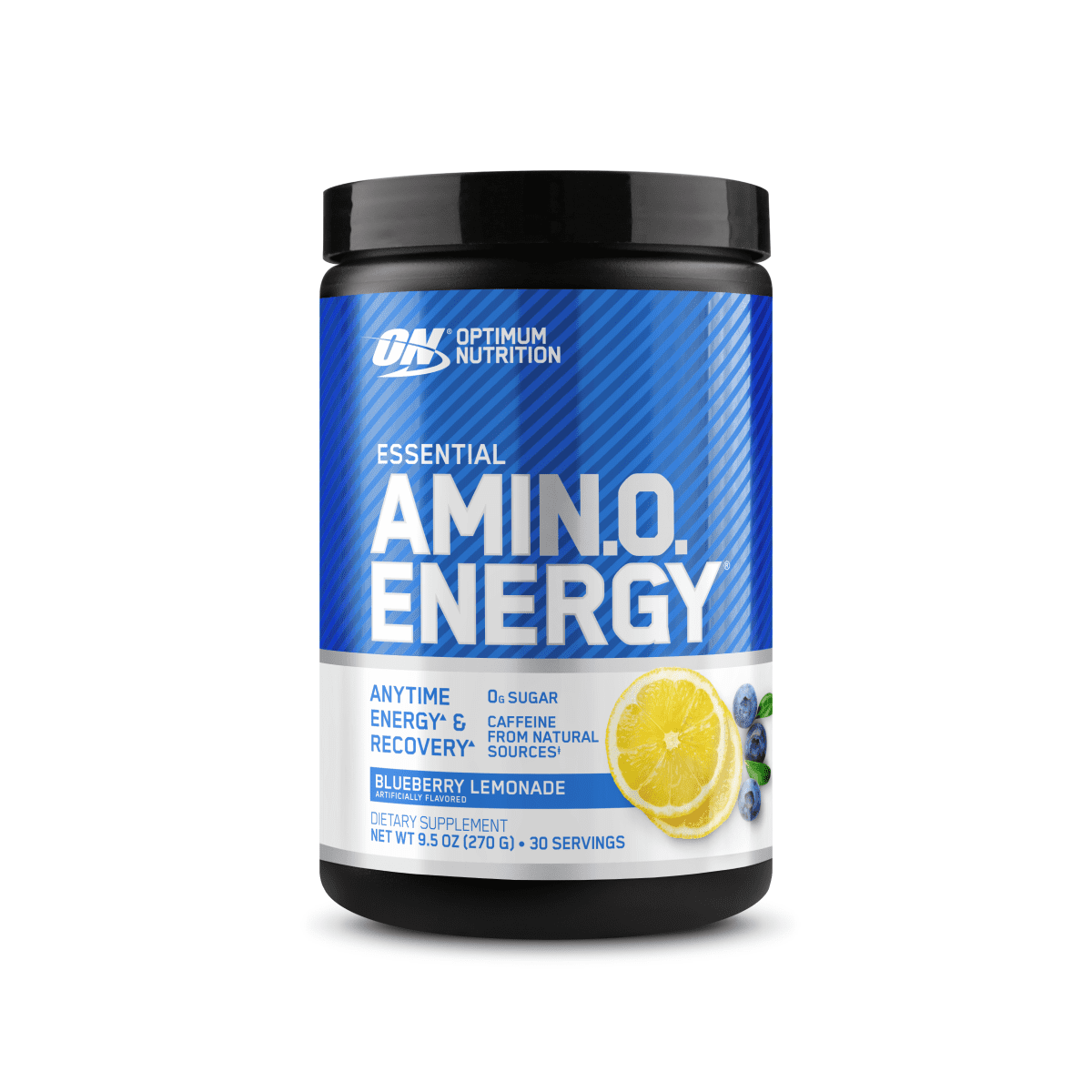 Optimum Nutrition, Essential Amino Energy Powder, Blueberry Lemonade, 9 ...