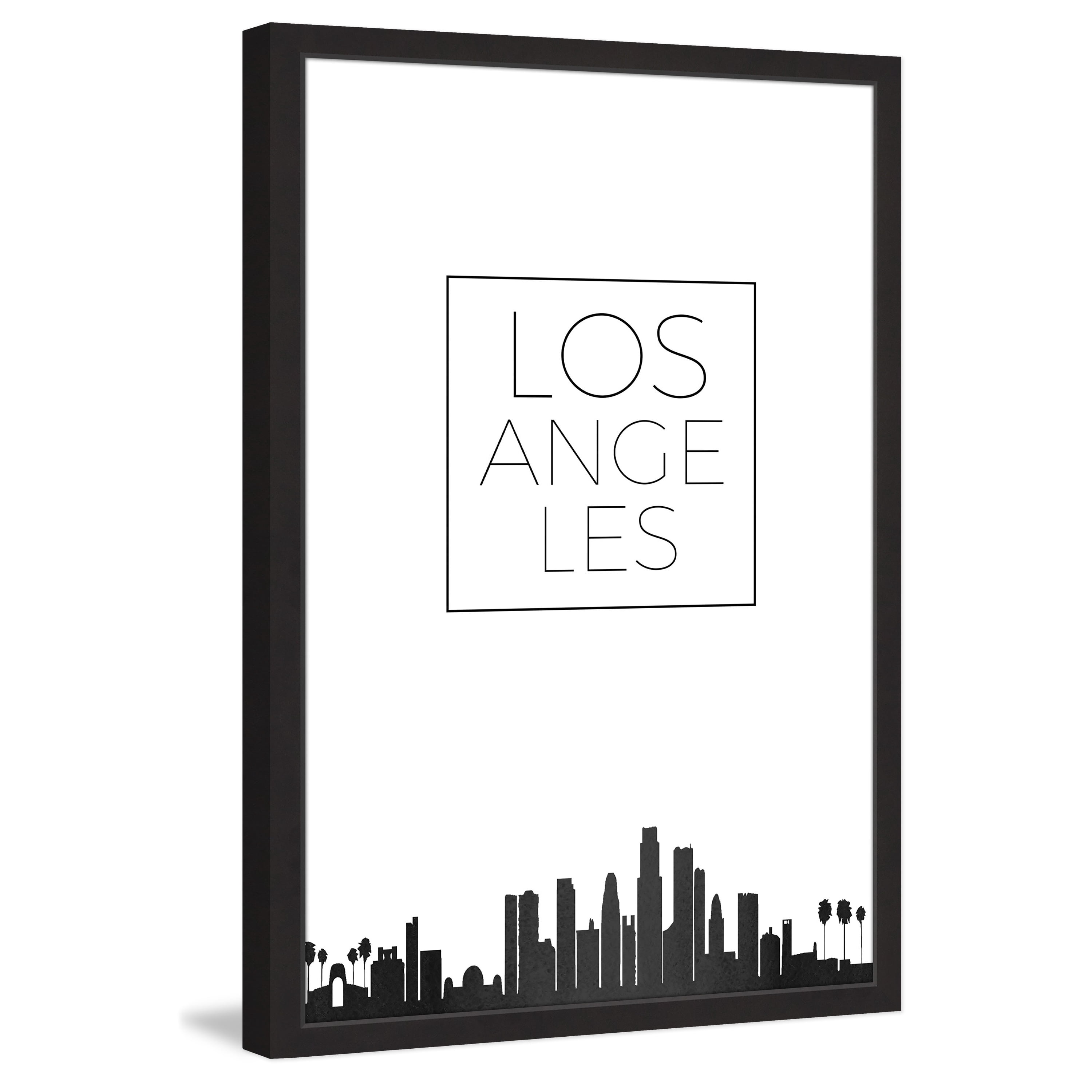 "Let's Do Business - LA II" Framed Painting Print
