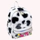thumbnail image 5 of Bolsa Mochila linda de felpa con cremallera de perlas, patrón de amor, mochila pequeña para viajes (negro) Ehuebsd Para Estrenar, 5 of 5