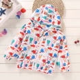 thumbnail image 6 of BLTIBY Kids Rain Jacket Windproof Long Sleeve Cute Printed Zip Up Hooded Jackets Lightweight Outdoor Raincoats with Pockets Multicolor 4 3-4 Years, 6 of 9