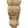 thumbnail image 2 of Ekena Millwork 4 1/2"W x 5"D x 10"H Medium Traditional Acanthus Corbel, Cherry, 2 of 4