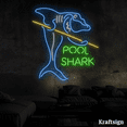 thumbnail image 3 of Craftnamesign Pool Shark Neon Sign, Billiards LED Sign, Pool Room Decor, 3 of 4
