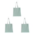 thumbnail image 1 of maskred Large Capacity Tote Bag Reliable Shopping Companion Sturdy And Durable tea green 3Set, 1 of 6