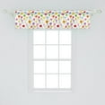 thumbnail image 2 of Ambesonne Gerber Daisy Window Valance, Posy of Spring Flowers, 54" X 12", Multicolor, 2 of 3