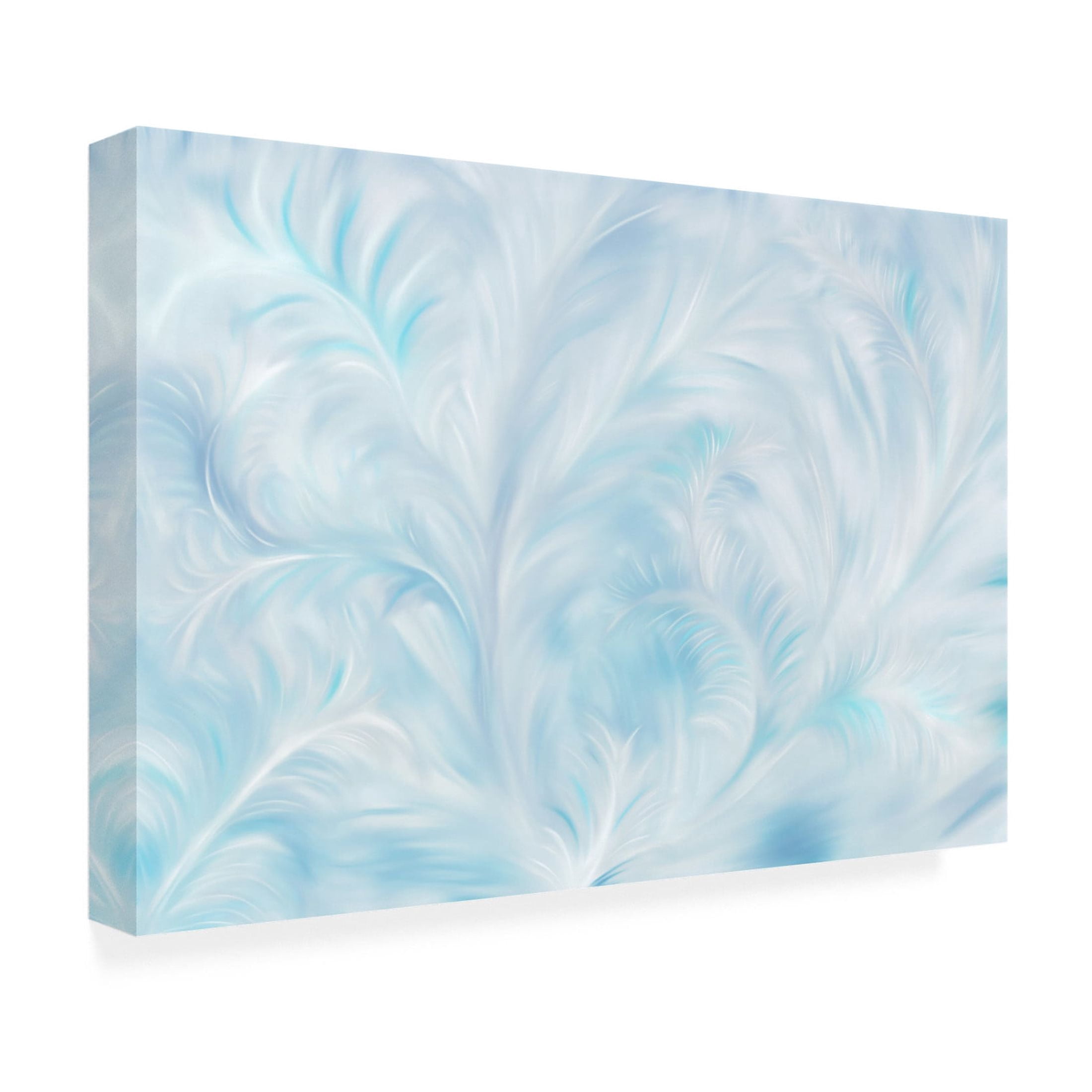Canvas Wall Art - Aleksandrova Karina 'Winter Art' Wall Art for Living Room, Bedroom, or Office Décor by Trademark Fine Art - 19 x 12 Inches