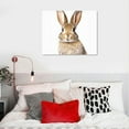 thumbnail image 4 of Nawypu Nursery Wall Art Bunny Rabbit Canvas Print Wall Decor Woodland Animal Posters Kids Room Bedroom Decoration Bunny Rabbit Pictures Framed Wall Art, 4 of 4
