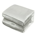 thumbnail image 2 of Nanshing Priscilla 7 Piece Modern Silver Comforter Set California King, 2 of 5