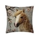 thumbnail image 1 of Casa Sofá Sala de Estar Cobertura Corta de Almohada de Peluche de Caballo 45x45cm, Decoración Bordada Linda, Almohadas para el Sofá Sala de Estar, 1 of 6