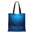 thumbnail image 1 of LADDKE Canvas Tote Bag Maths By David Hilbert Mathematics Classroom Science Reusable Handbag Shoulder Grocery Shopping Bags, 1 of 1