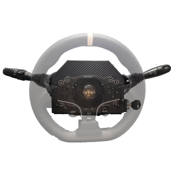 Turn Signal Headlight Dimmer Switch for MOZA R3/R5 Direct Drive Servo Wheel Base;Multi-Function Stalks Turn Wiper Lever Combination Racing Wheel