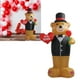 thumbnail image 1 of Oso Del Día De San Valentín, Oso De Peluche Inflable Con Luces LED, Decoraciones De Patio Impermeables De 72,8 Pulgadas Con Potente, 1 of 7