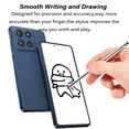 thumbnail image 3 of xixishop 2 Pack G Stylus 5G 2025 Stylus for Moto G Stylus 5G 2025 Pen Replacement for Motorola Moto G Stylus 5G (2025) XT2517 All Verison Touch Screen S Pen(Gibraltar Sea), 3 of 6