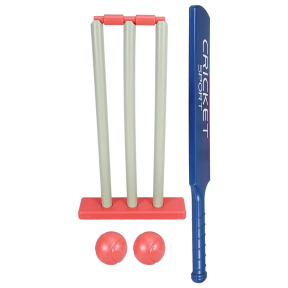 MUSEYA 1Set Cricket Bat Set with Ball for Outdoor Fun Sports and Backyard Playing