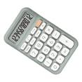thumbnail image 3 of Calculadora de bolsillo de 12 dígitos, calculadora de bloc de notas, calculadora para estudiantes, oficina, color verde, 3 of 12