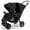 Black, variant on INFANS Double Stroller, Foldable Baby Tandem Stroller with Djustable Backrest Canopy Footrest, 5-Point Harness, Storage Basket, Convertible Compact Lightweight Twin Stroller for Infants and Toddlers