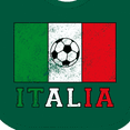 thumbnail image 4 of Inktastic Italian Soccer Boys or Girls Baby Bib, 4 of 4