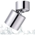 thumbnail image 1 of Dual-Function Faucet Aerator, Universal Fit For Sink Faucets, Polished Chrome Finish Ensures Durability And Elegance In Your Kitchen And Bathroom, 1 of 5