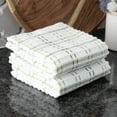 thumbnail image 6 of RITZ Royale Collection 100% Combed Terry Cotton, Oversized Kitchen Towel Set, 2-Pack, Check, Cactus, 6 of 6