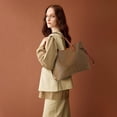 thumbnail image 2 of Queenoris Bolso de mano para mujer, bolsos de diseñador de moda con asa superior, bolsos de hombro clásicos de gran capacidad, 2 of 5