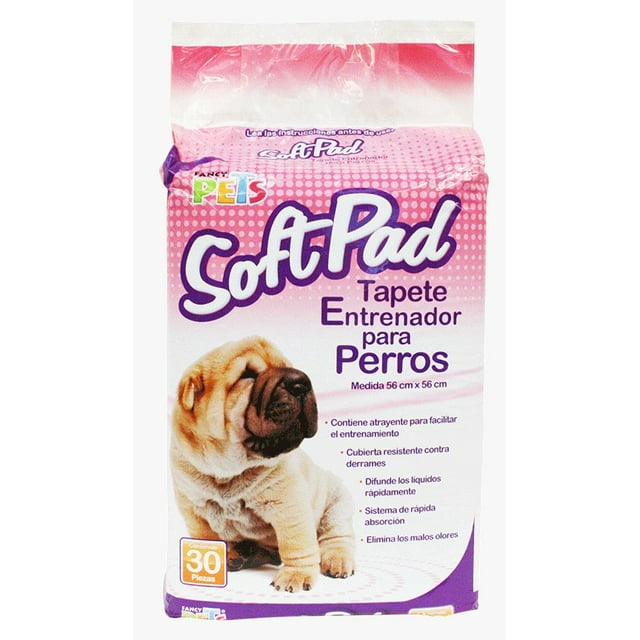 Tapetes entrenadores para Perros SoftPad 30 Piezas Fancy Pets Fancy Pets SoftPad 30 Piezas 56x56 cm