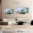 thumbnail image 4 of Elephant Stock Dog Alliance Wall Art - Horizontal Multi Panel Canvas - Living Room Wall Decor - Animal Multi Panel - White And Gray Decor - 68" x 42", 4 of 8