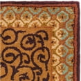 thumbnail image 3 of Traditional Rug - Empire Wool Pile -Brown/Blue-Color:Brown/Blue,Design:Traditional,Shape:Accent,Size:3'L x 2'W, 3 of 3