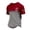 Grey, variant on Men Christian T Shirt Jesus Cross Print Tees Religious Faith Scripture Round Neck Short Sleeve Daily Graphic Tops XXL