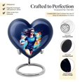 thumbnail image 3 of Sports Cremation Urns for Human Ashes Adult, Heart Shaped Urns for Ashes, Urns For Human Ashes Adult Male, Urn For Ashes For Women, Decorative Urns, Miniature Urns For Human Ashes, 3inch, 2Pc, 3 of 5