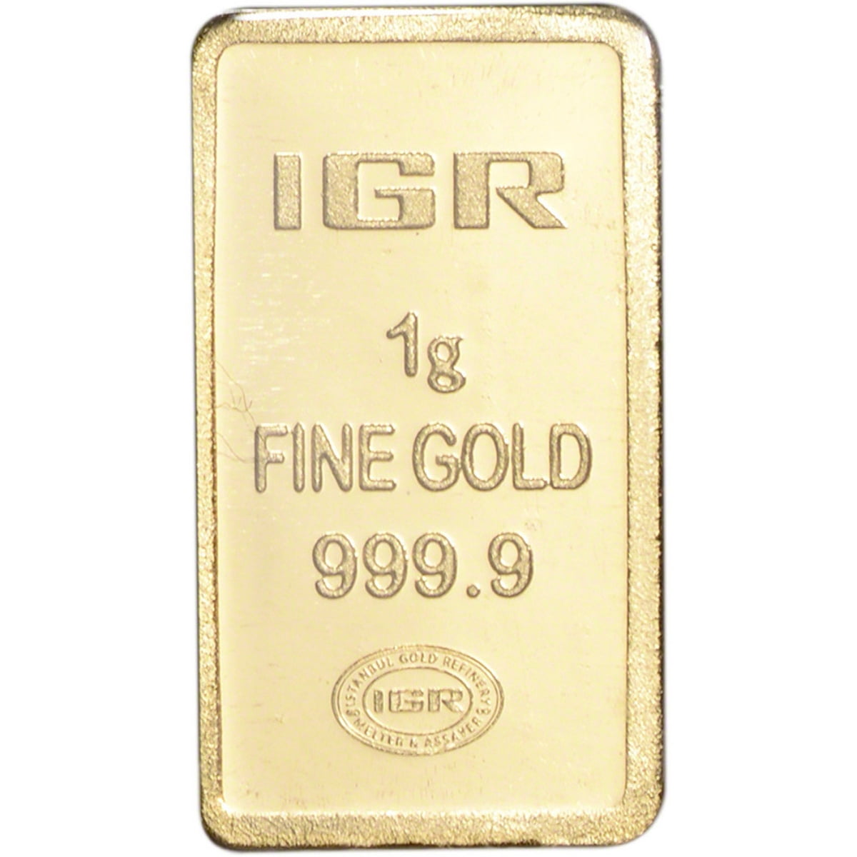 IGR 1 Gram Gold Bar - In Assay Card / Sealed