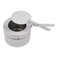 thumbnail image 3 of 11L Soup Chafing Dish Buffet Chafer Warmer Set W/ Lid Stainless Pot & Frame, 3 of 12