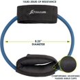 thumbnail image 2 of ProSource Bande de Résistance pour Jambes Tube Robuste, 6.8-9 kg avec Poignets Rembourrés pour Entraînements Bas du Corps, 2 of 5