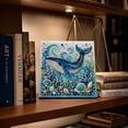 thumbnail image 6 of Ocean Theme Pearl Art DIY Kit, Whale DIY Pearl Painting Kit, Ocean Diamond Art for Adults & Beginners, Sparkling Coastal Wall Decor(Whale), 6 of 8