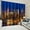 A4, variant on Night of View City Skyline Shading Thermal Window Curtains Famous Modern Urban Town Metropolis Panorama Living Room Drapes