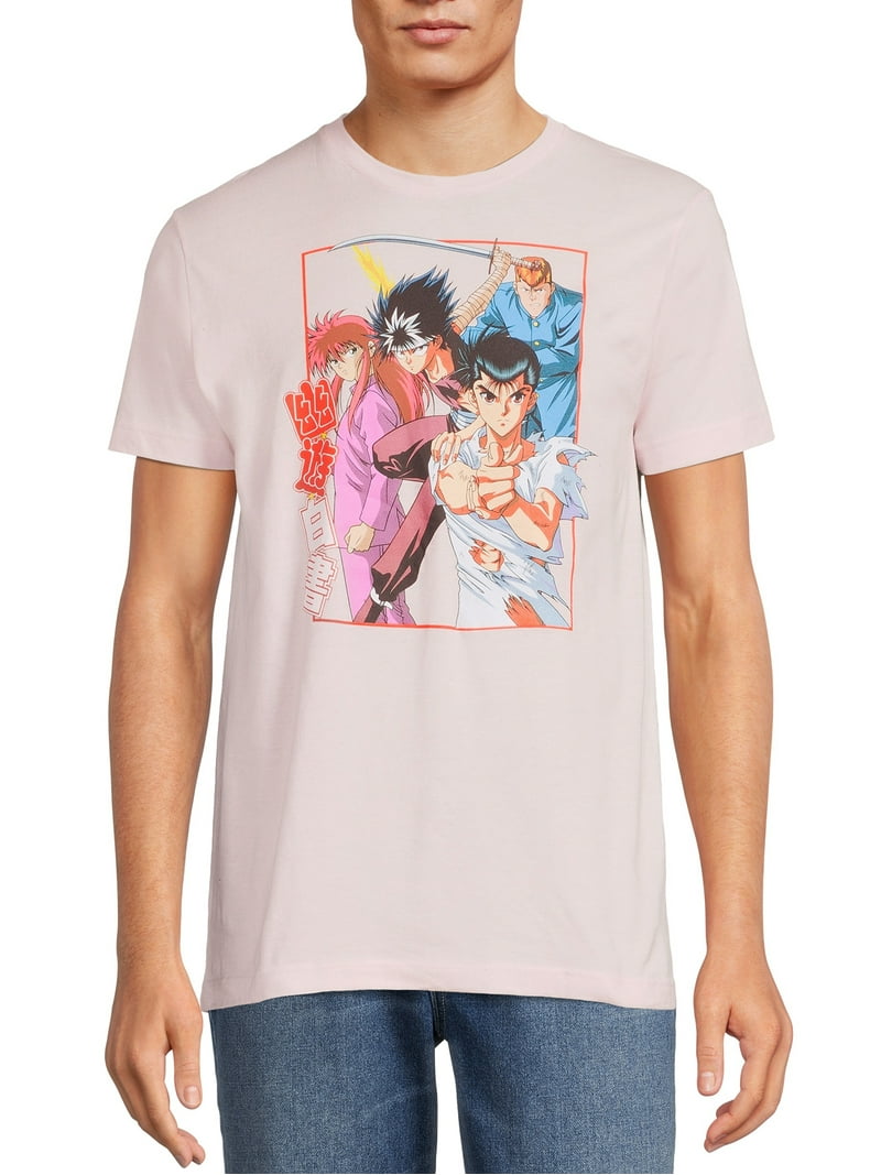 YuYu Hakusho Men's and Big Men's Graphic Tee Shirt, 2-Pack