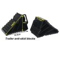thumbnail image 1 of Car Trailer Anti Slip Blocks Triangular Blocks Parking Wedges Plastic Wheel Chocks And Wheel Retainers 145x10x77cm Wheel Ramp, 1 of 5