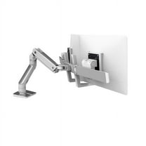 Ergotron HX Desk Dual Monitor Arm for 32" Monitors (Polished Aluminum)