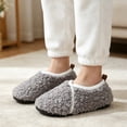 thumbnail image 5 of Knivor Closed Back Slippers for Women Slipper Socks Sherpa Fleece V‑Trim Slip On Indoor Outdoor Non Slip House Shoes, 5 of 8