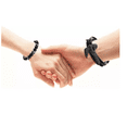 thumbnail image 4 of 2 Pzs Brazalete De Cuentas Obsidiana Y Pulsera Hombre Hacha Xtellar Diámetro 21 cm, 4 of 4