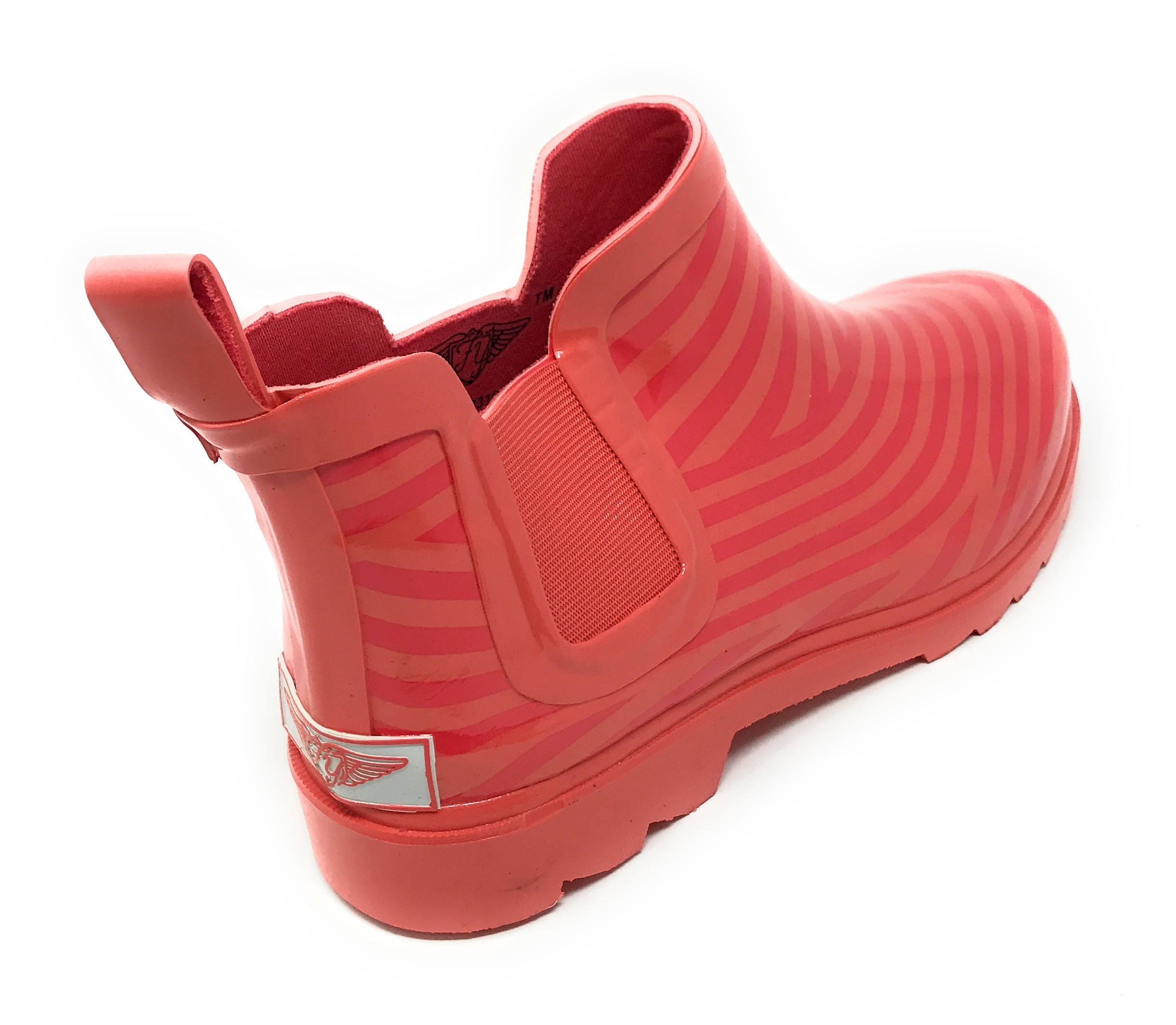 Forever Young Women's Chevron Chelsea Rain Boot
