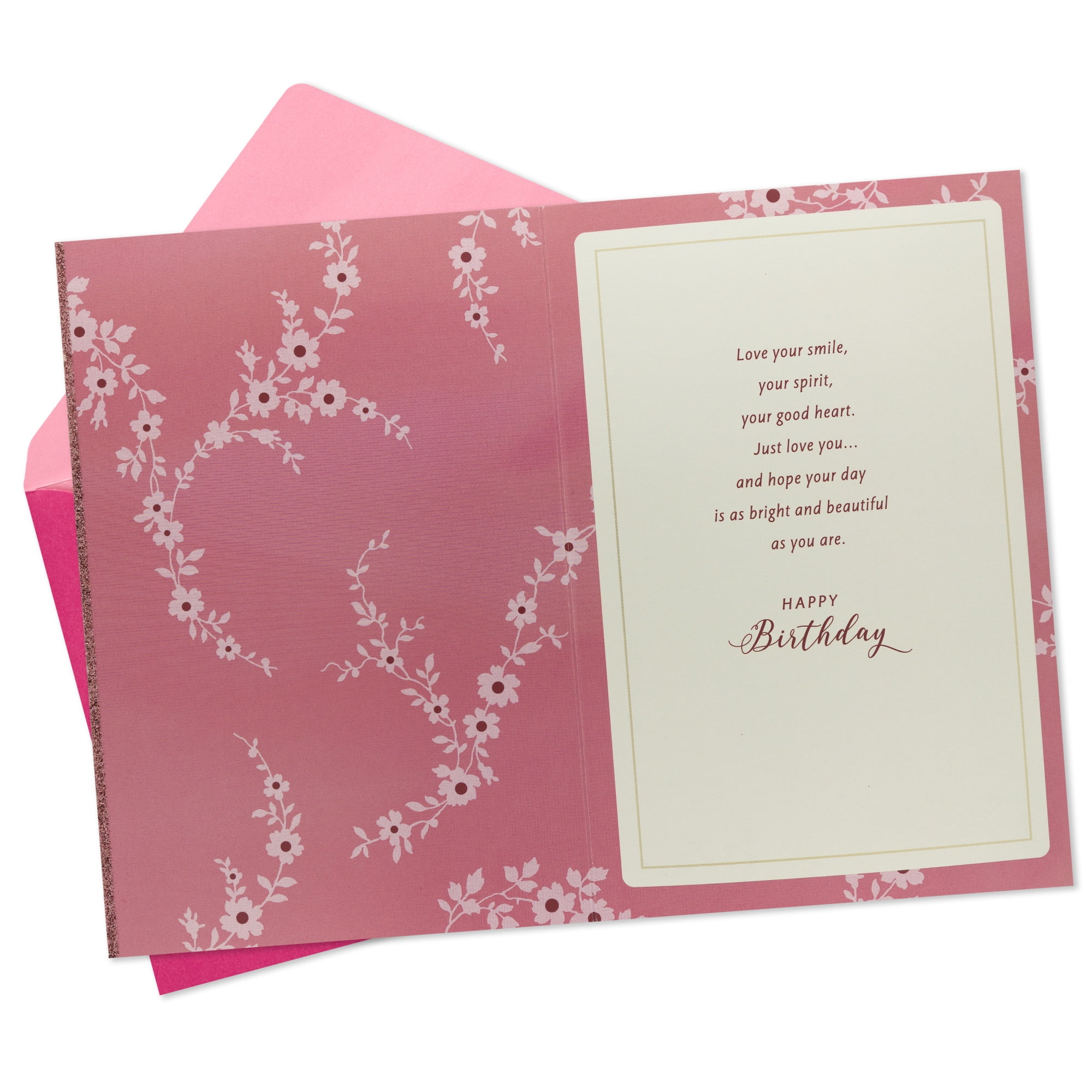 Hallmark Birthday Card for Niece (Love Your Smile, Spirit, Heart)