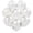 Clear, variant on Biodegradable Natural Rubber Latex Balloons 50 pcs Pastel Assorted 10 Inch, Plastic-Free Alternative Matte Color Durable Thickened Extra Strong Helium Float, for Wedding Decor Rainbow