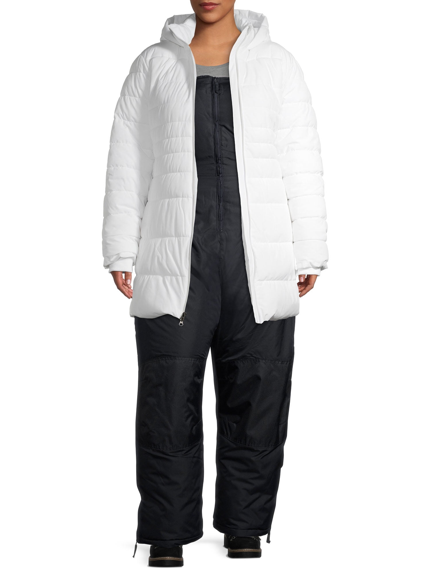 Cherokee Women's Plus Size Ski Bib