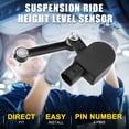 thumbnail image 2 of Unique Bargains Air Suspension Ride Height Level Sensor for Audi Q7 2007-2015 No.7L6616571 Rear Left Height Level Sensor, 2 of 7