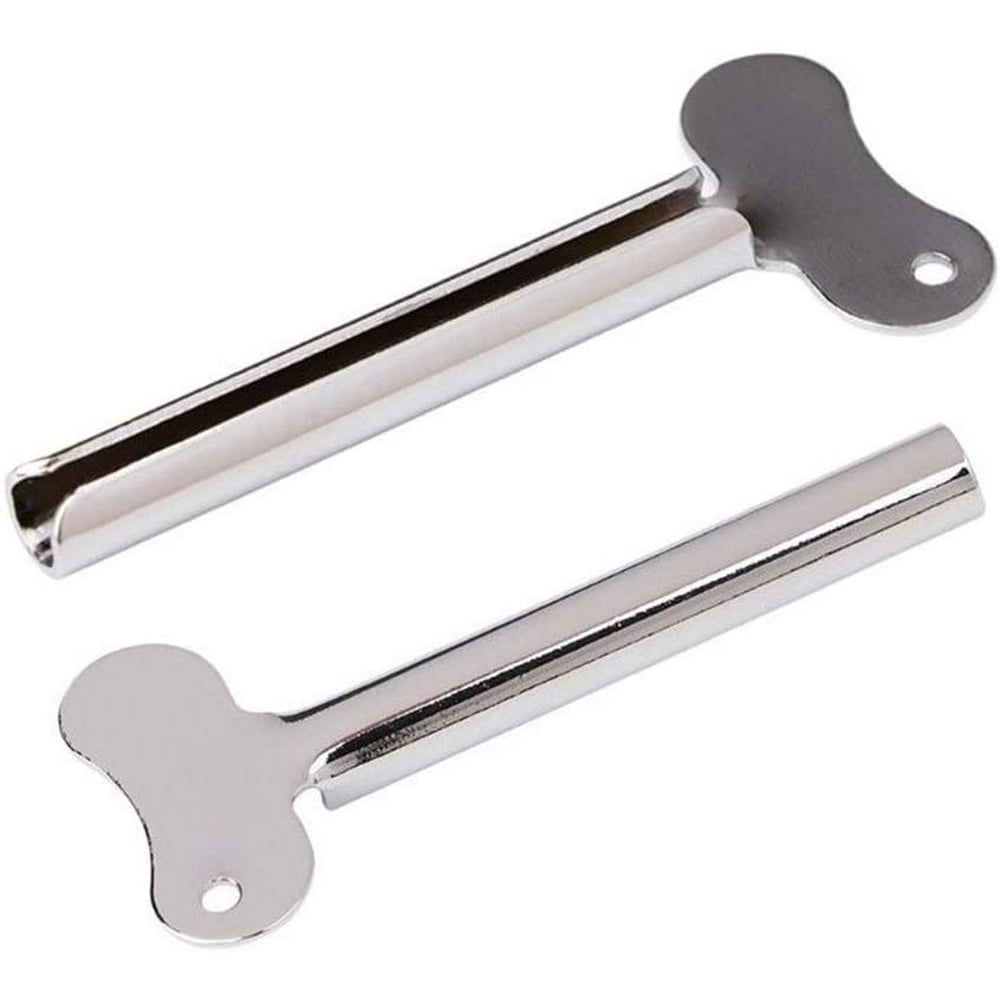 2 Pieces Metal Tube Roller, Toothpaste Tube Squeezer Rollup Key