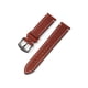 thumbnail image 2 of Correa de cuero para reloj inteligente duradera y elegante con tonos arcoíris de 20/22 mm, 2 of 4