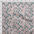 thumbnail image 4 of oneOone Rayon Pale Pink Fabric Geometric Dress Material Fabric Print Fabric By The Yard 56 Inch Wide-CQ, 4 of 8